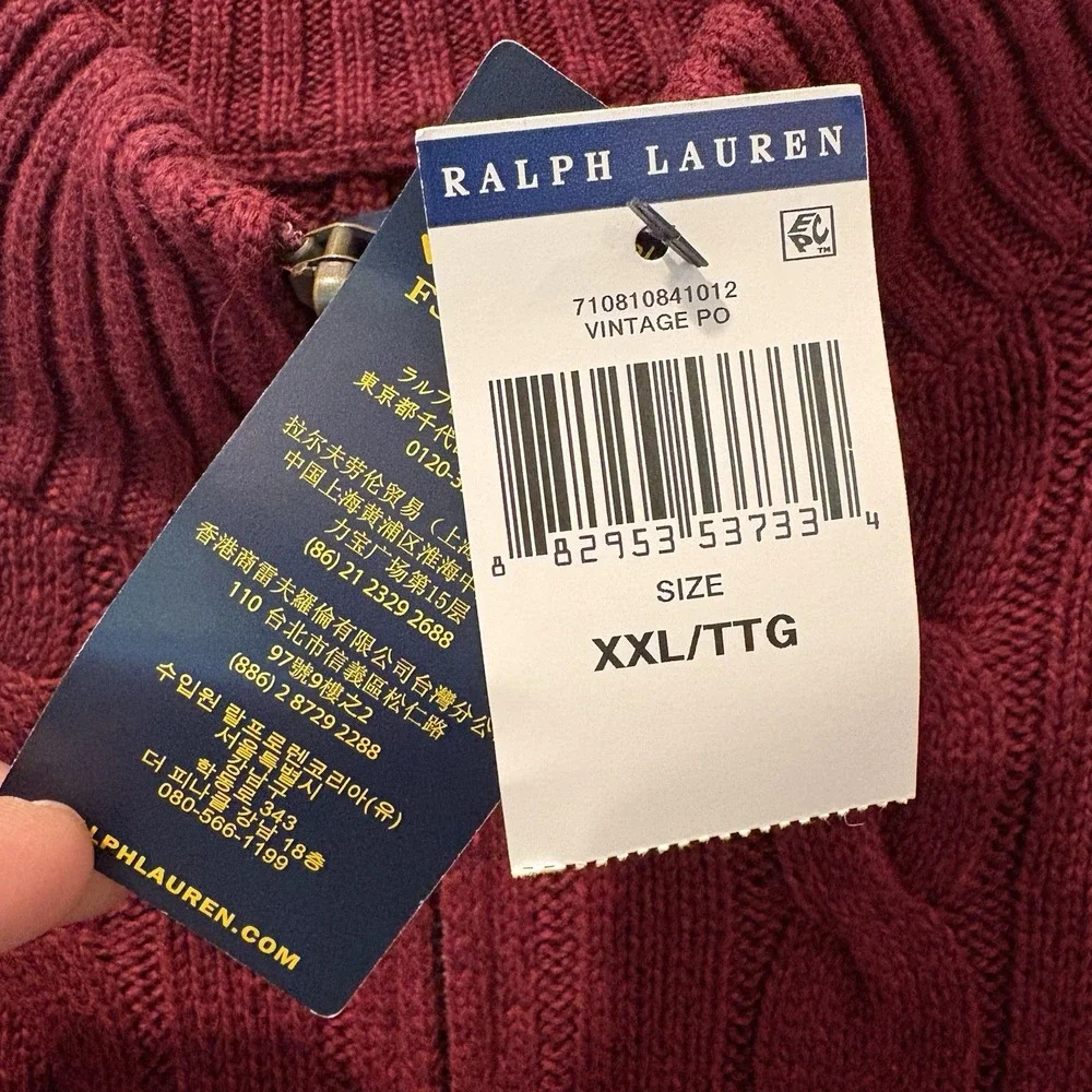 Polo Ralph Lauren new tag